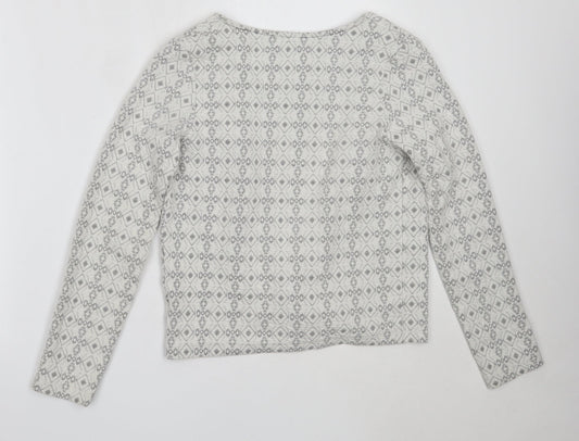 Womens UK Size 6 NEXT Ivory Cardigan Jumper