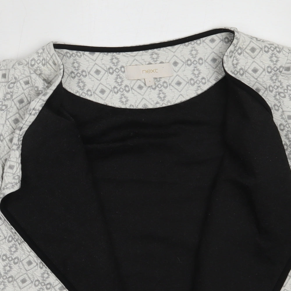 Womens UK Size 6 NEXT Ivory Cardigan Jumper