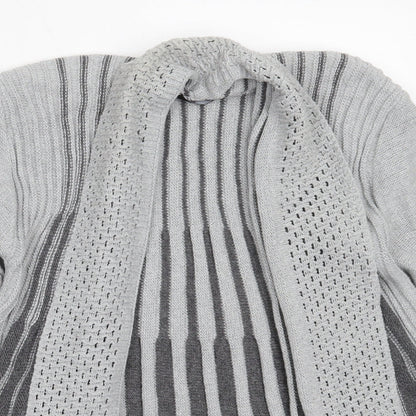 Womens UK Size S Pulse Grey Cardigan Jumper
