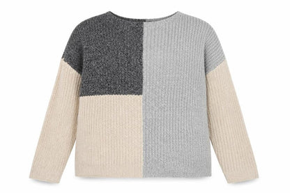 Shein  Womens Multicoloured Round Neck  Acrylic Pullover Jumper Size S