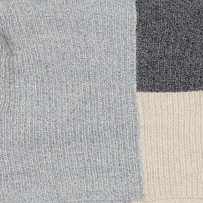 Shein  Womens Multicoloured Round Neck  Acrylic Pullover Jumper Size S