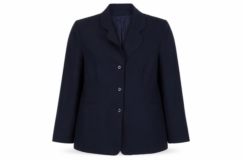 Womens UK Size 16 Preworn Regular Blue Suit Jacket