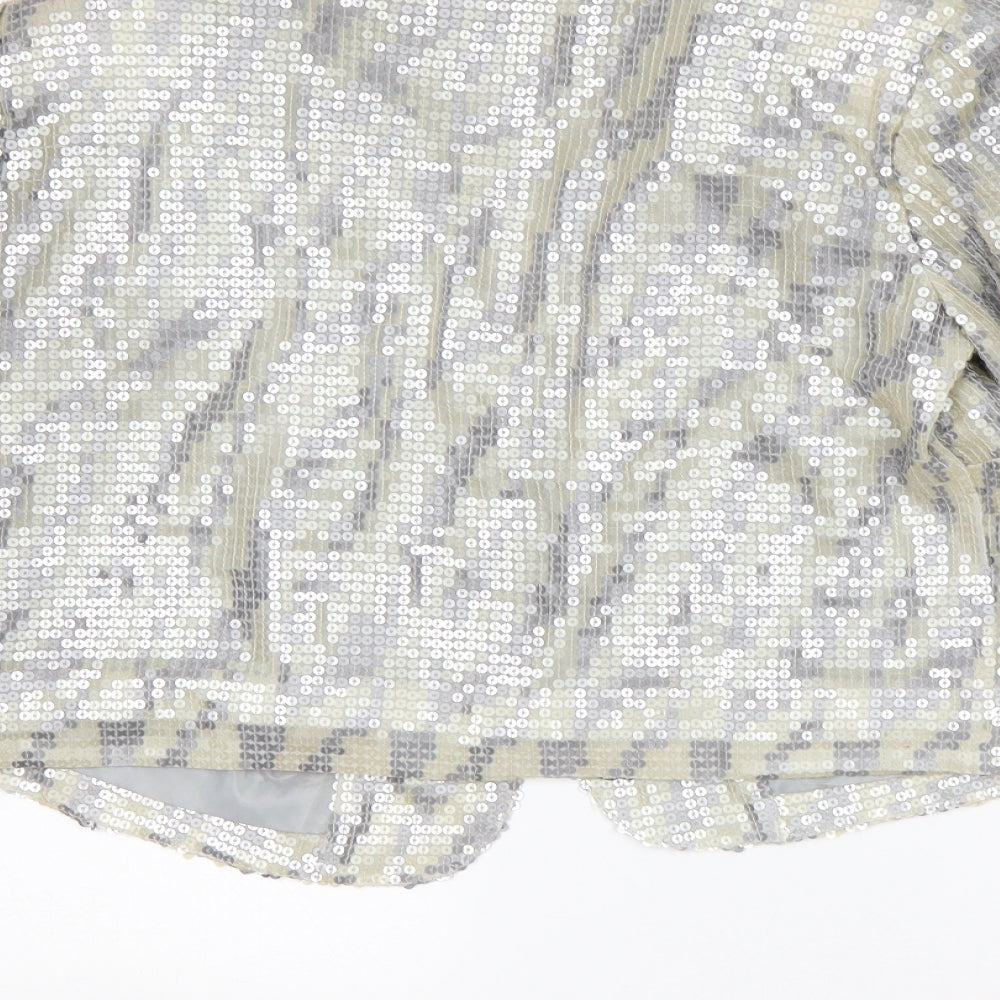 NEXT Womens Multicoloured  Nylon Jacket Blazer Size 14