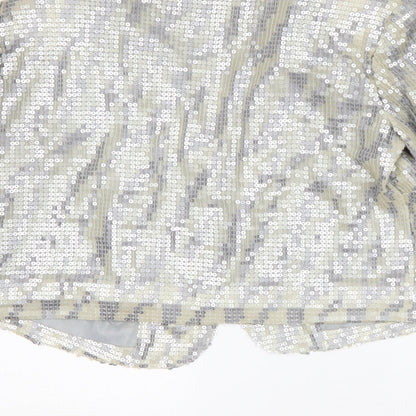 NEXT Womens Multicoloured  Nylon Jacket Blazer Size 14