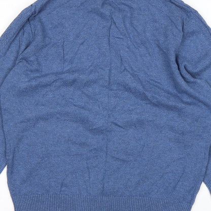 RJR.John Rocha Womens Blue Round Neck   Cardigan Jumper Size 10