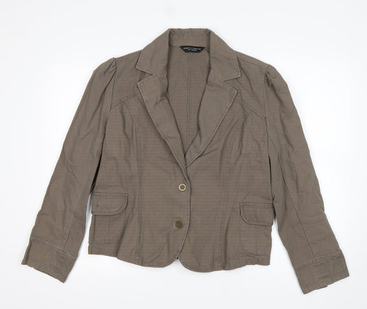 Womens UK Size 18 Dorothy Perkins Brown Jacket