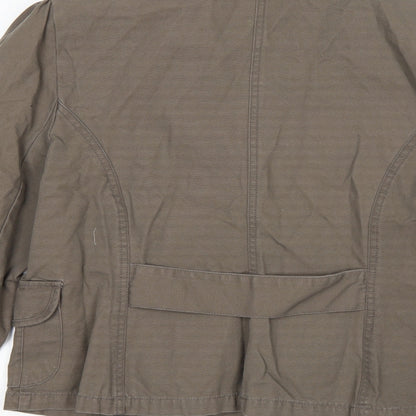 Womens UK Size 18 Dorothy Perkins Brown Jacket