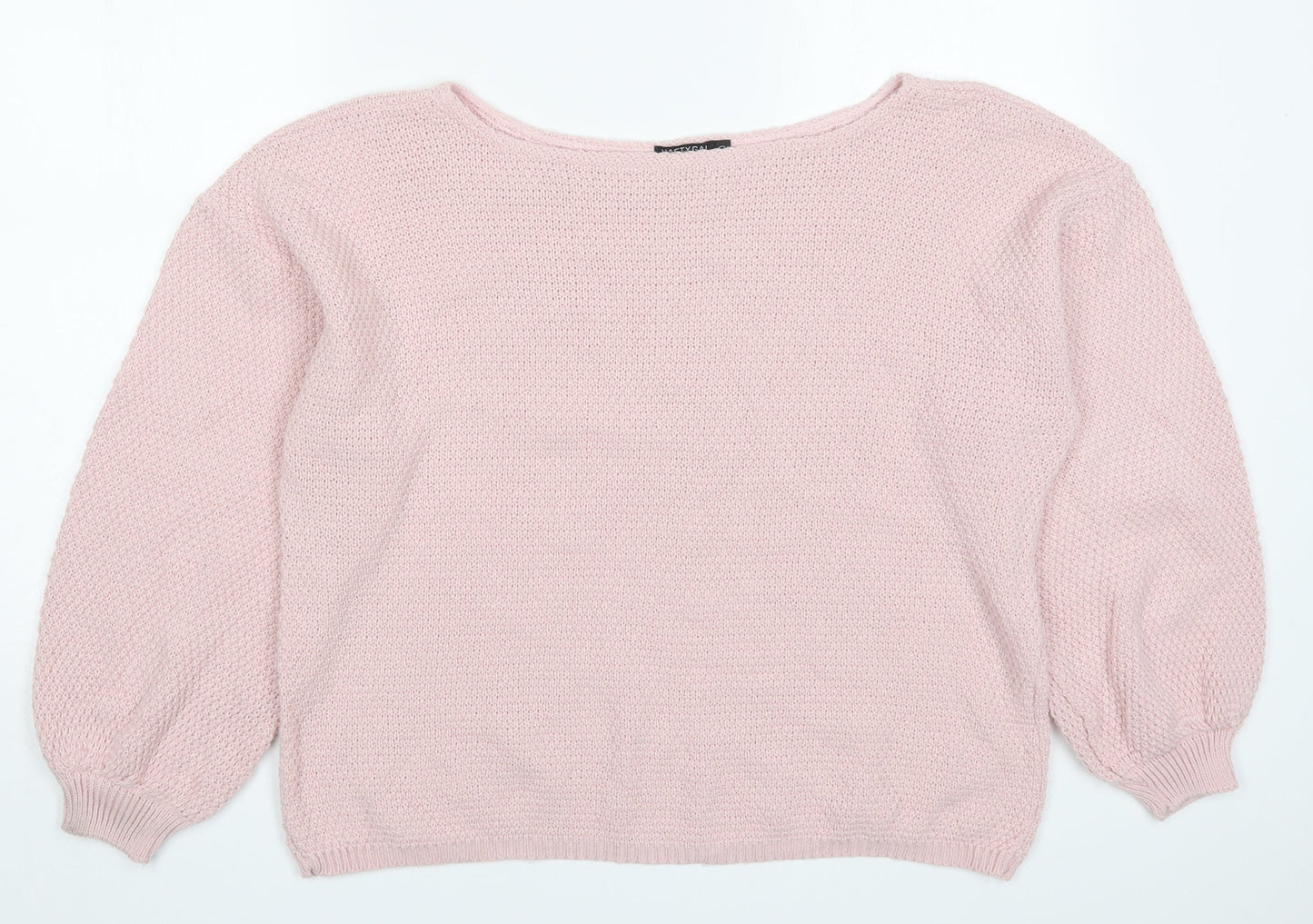 Womens UK Size 10 Nasty Gal Pink Pullover Jumper