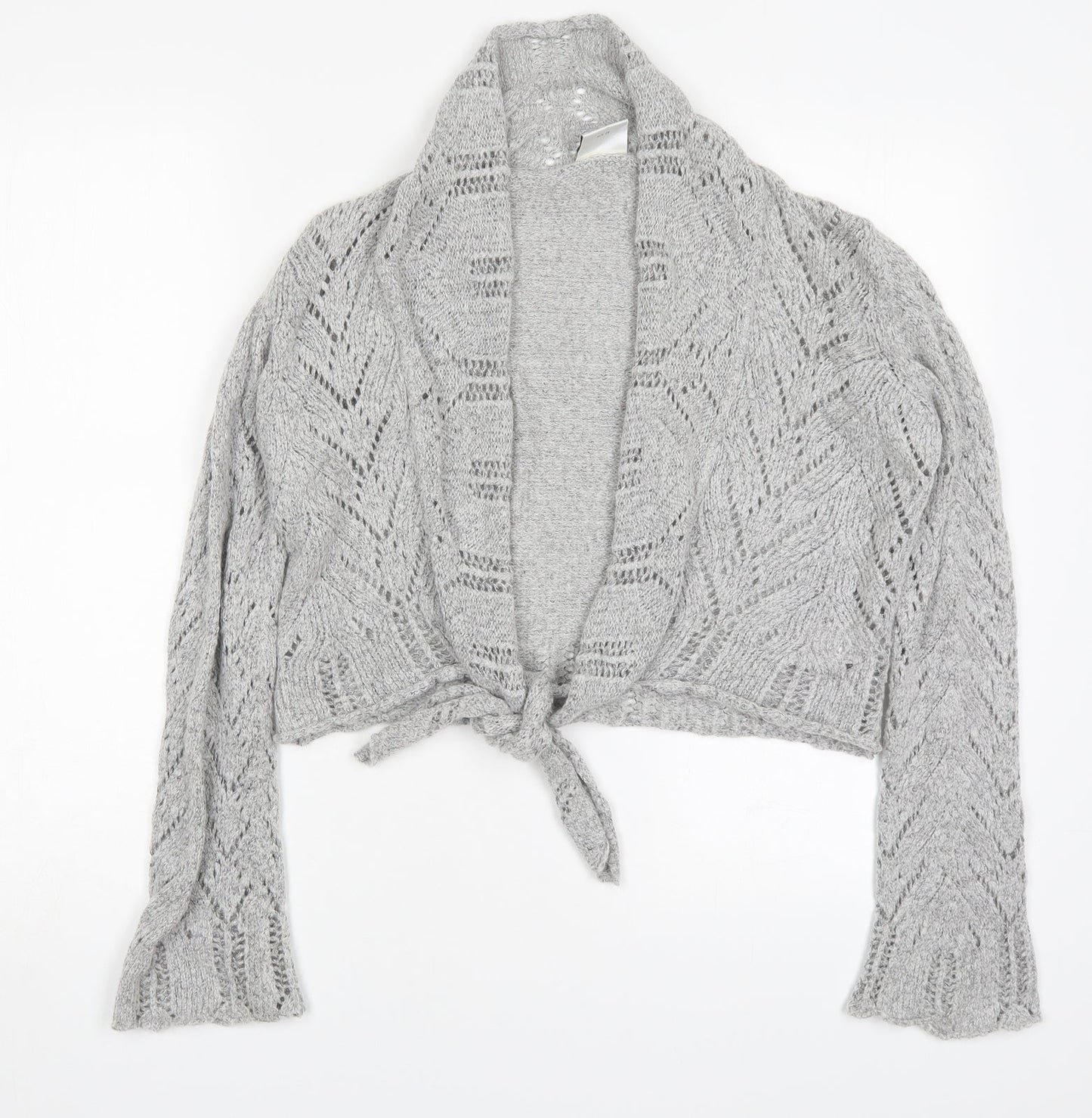 Womens UK Size 10 NEXT Grey Cardigan Jumper