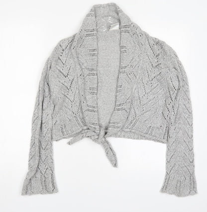 Womens UK Size 10 NEXT Grey Cardigan Jumper