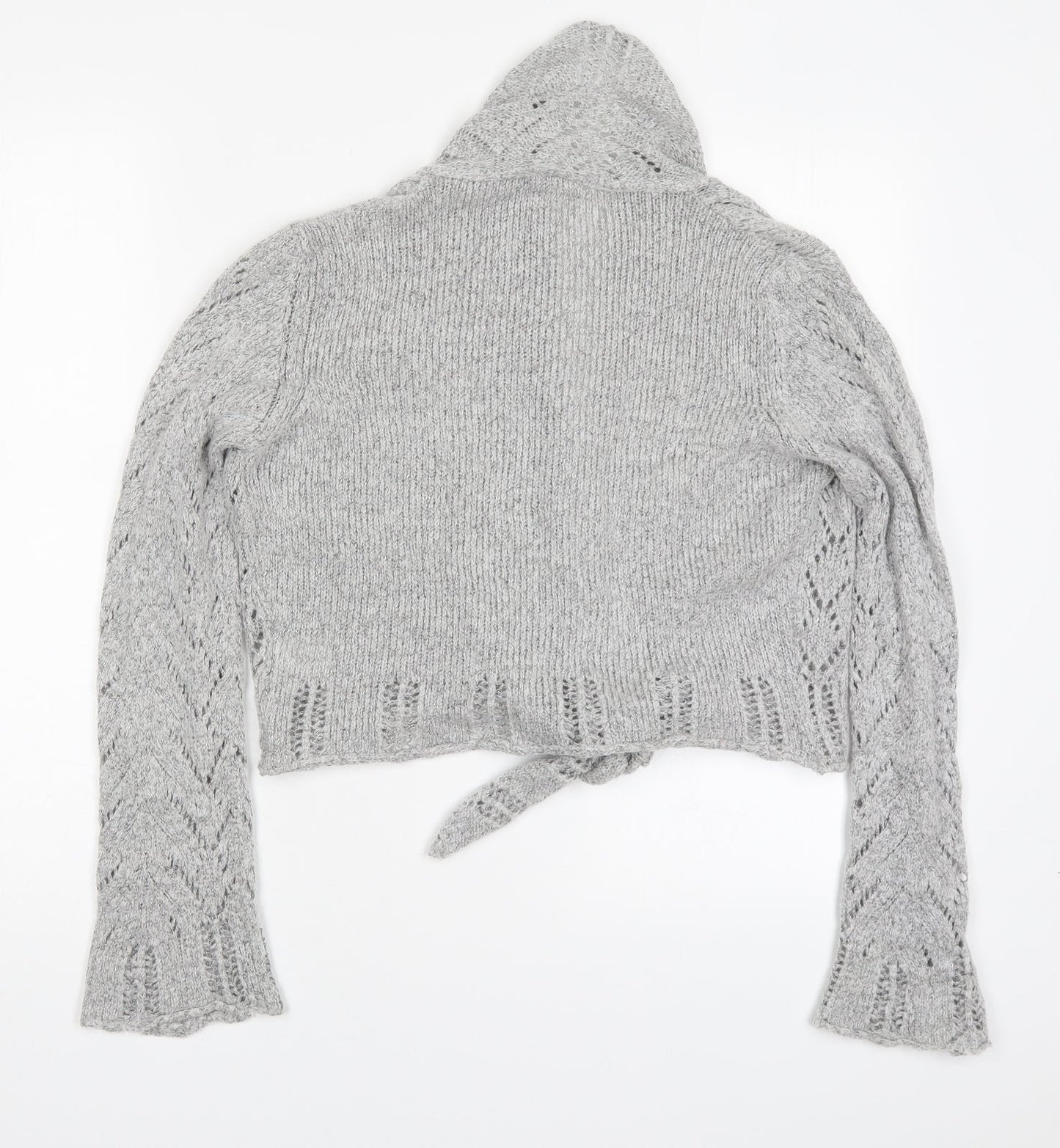 Womens UK Size 10 NEXT Grey Cardigan Jumper