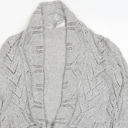 Womens UK Size 10 NEXT Grey Cardigan Jumper