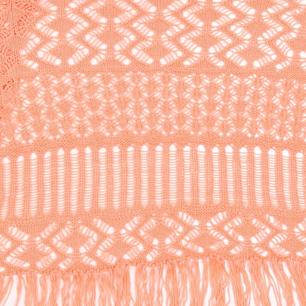 Atmosphere Womens Pink V-Neck  Acrylic Cardigan Jumper Size L