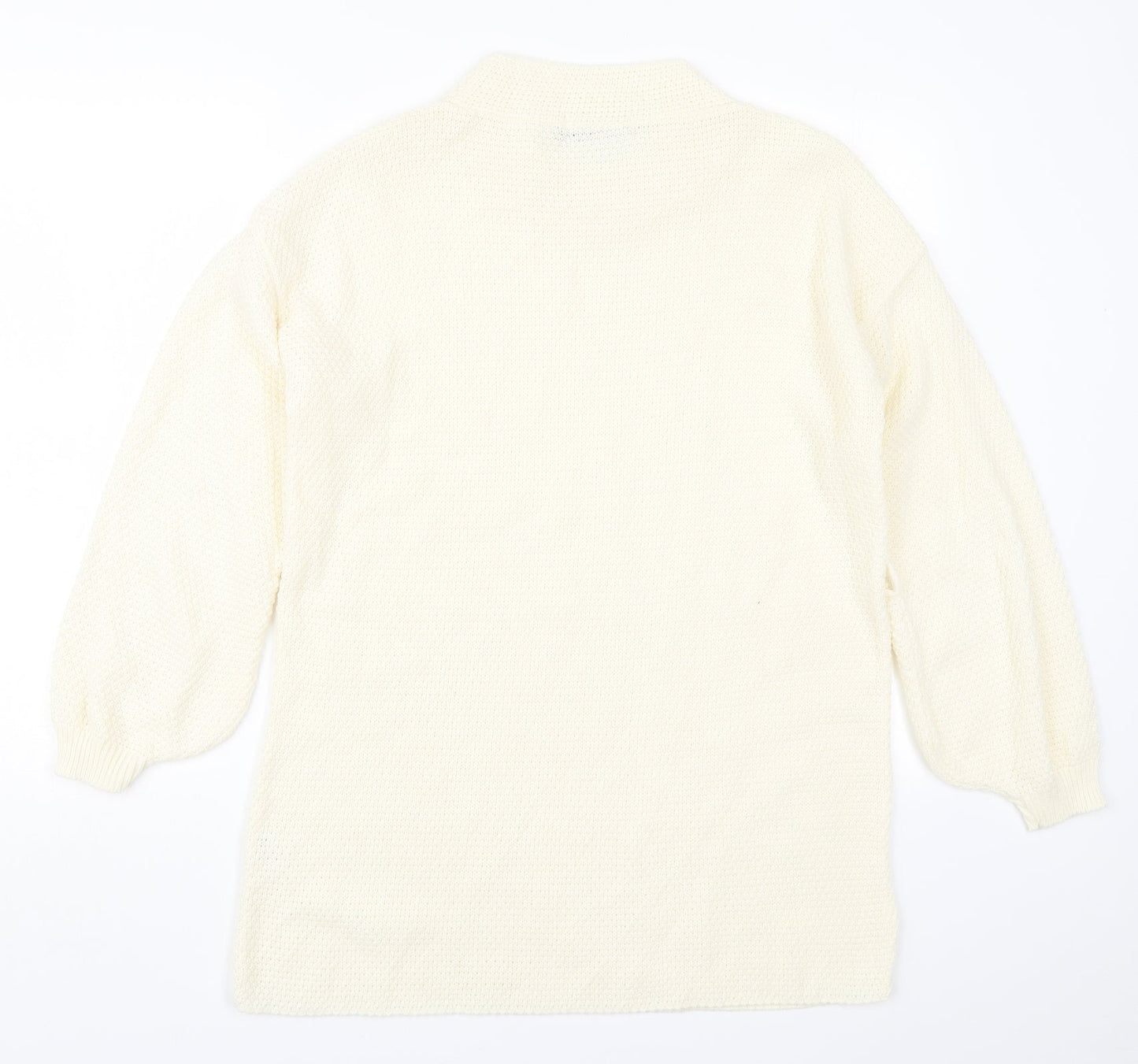 Womens UK Size 10 Lasula Beige Pullover Jumper