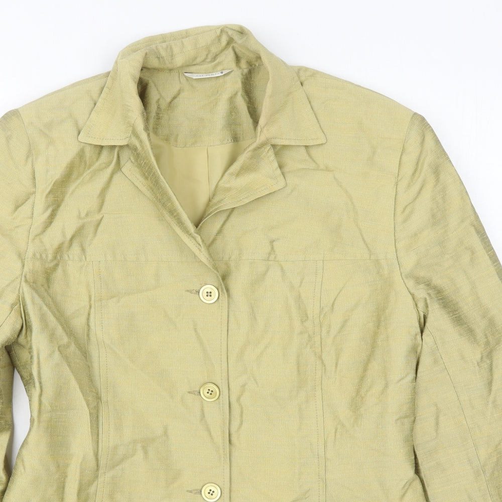 George Womens Green   Jacket  Size 12  Button