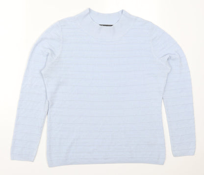 Womens UK Size S Bonmarché Blue Pullover Jumper
