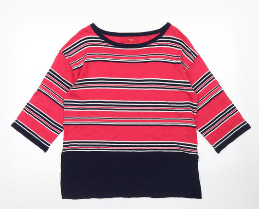 Womens UK Size 8 NEXT Pink Pullover Jumper