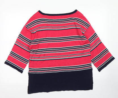 Womens UK Size 8 NEXT Pink Pullover Jumper
