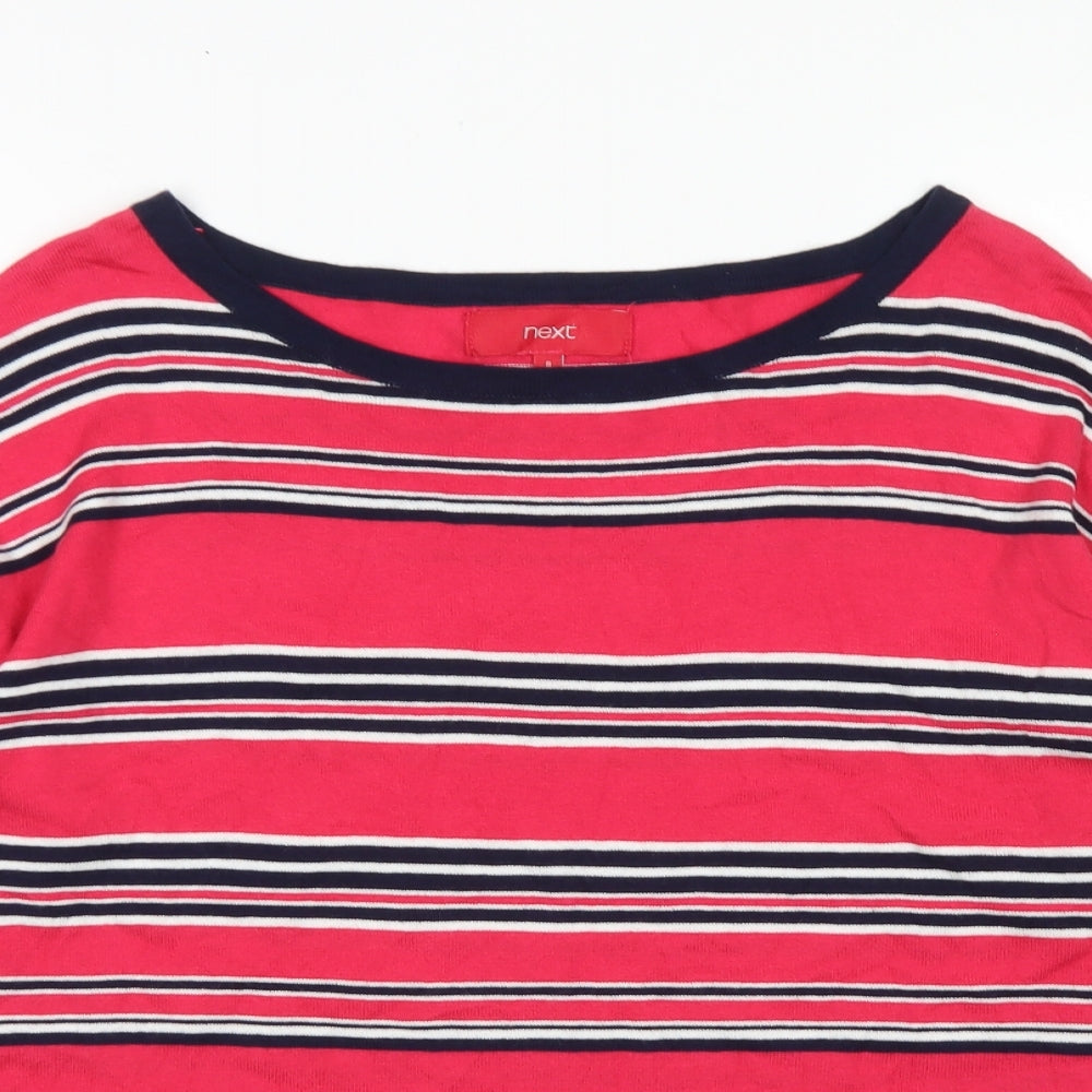 Womens UK Size 8 NEXT Pink Pullover Jumper