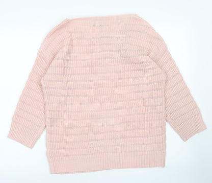 Womens UK Size M Originals Knitwear Pink Pullover Jumper