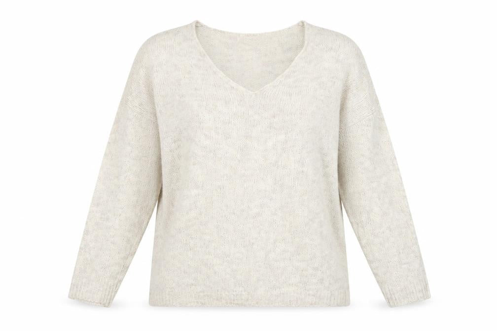 Womens UK Size M Apricot Beige Pullover Jumper