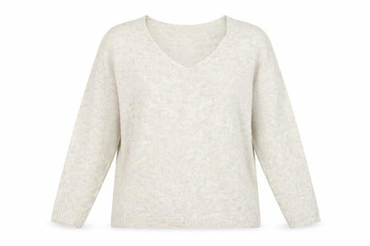 Womens UK Size M Apricot Beige Pullover Jumper