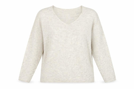 Womens UK Size M Apricot Beige Pullover Jumper