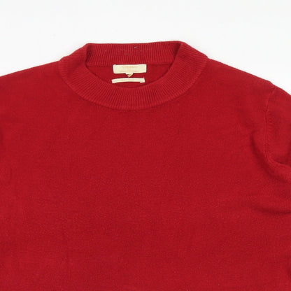 Womens UK Size XL Sarah Hamilton Red Pullover Jumper