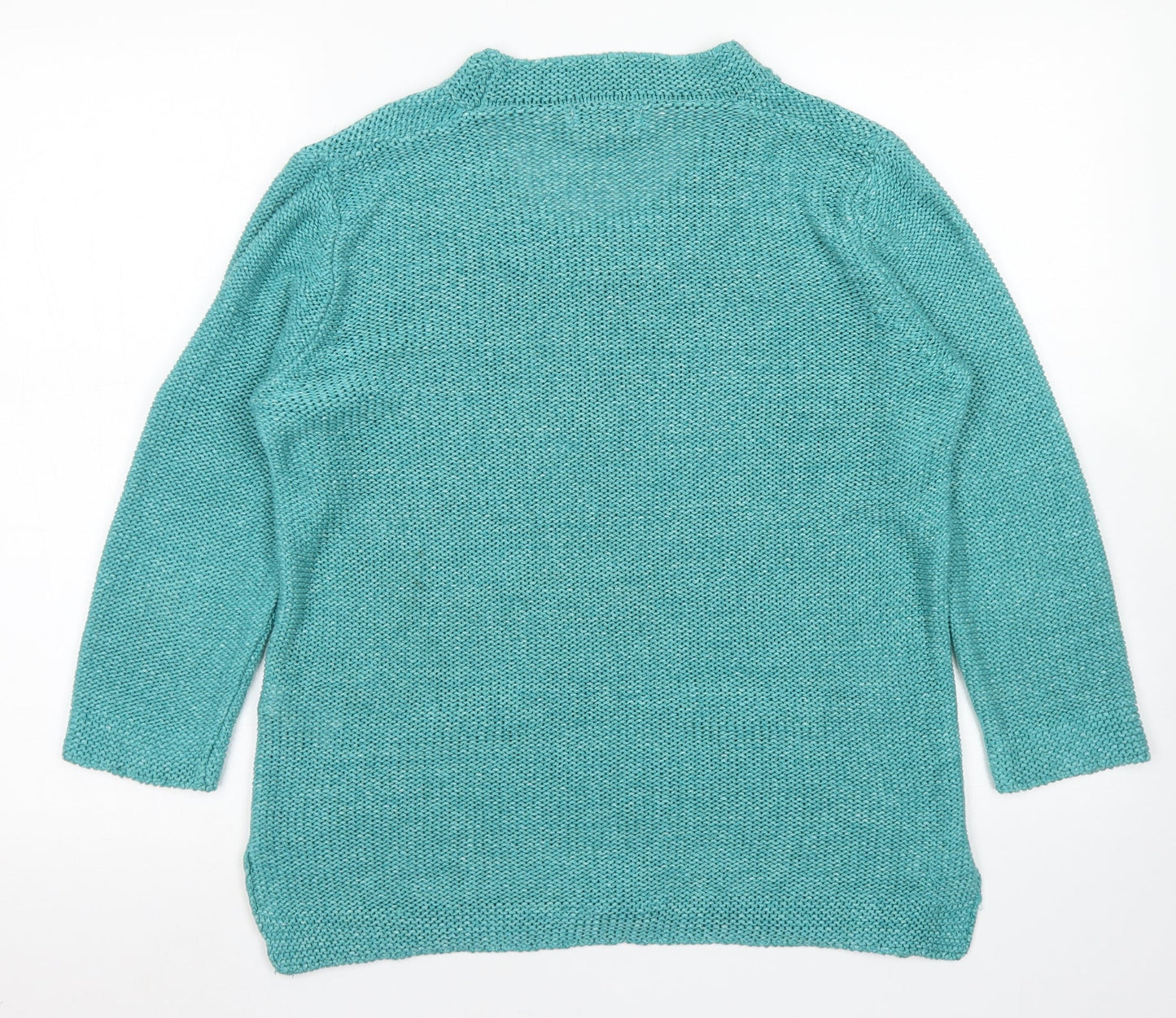 Womens UK Size M Per Una Blue Pullover Jumper