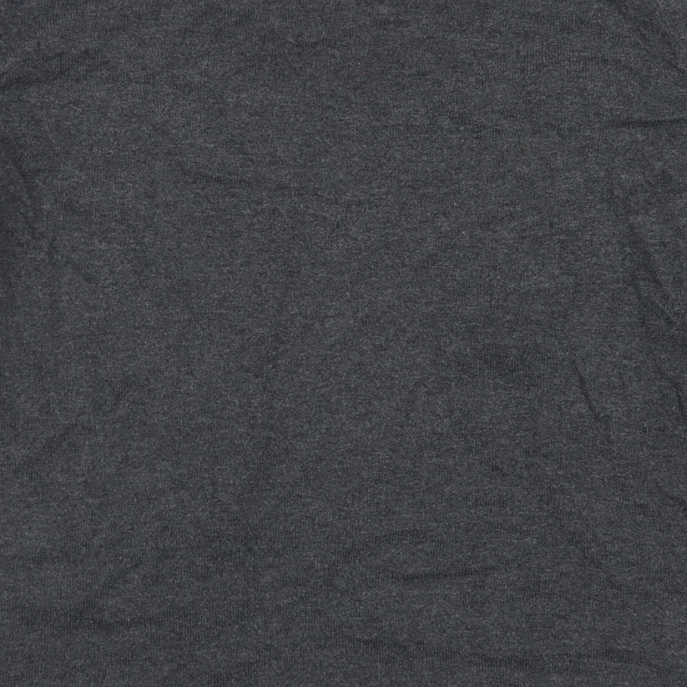 Gap Womens Grey Crew Neck  Cotton Pullover Jumper Size S   - Champagne