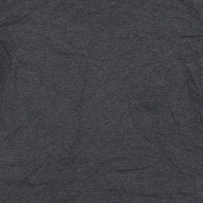 Gap Womens Grey Crew Neck  Cotton Pullover Jumper Size S   - Champagne