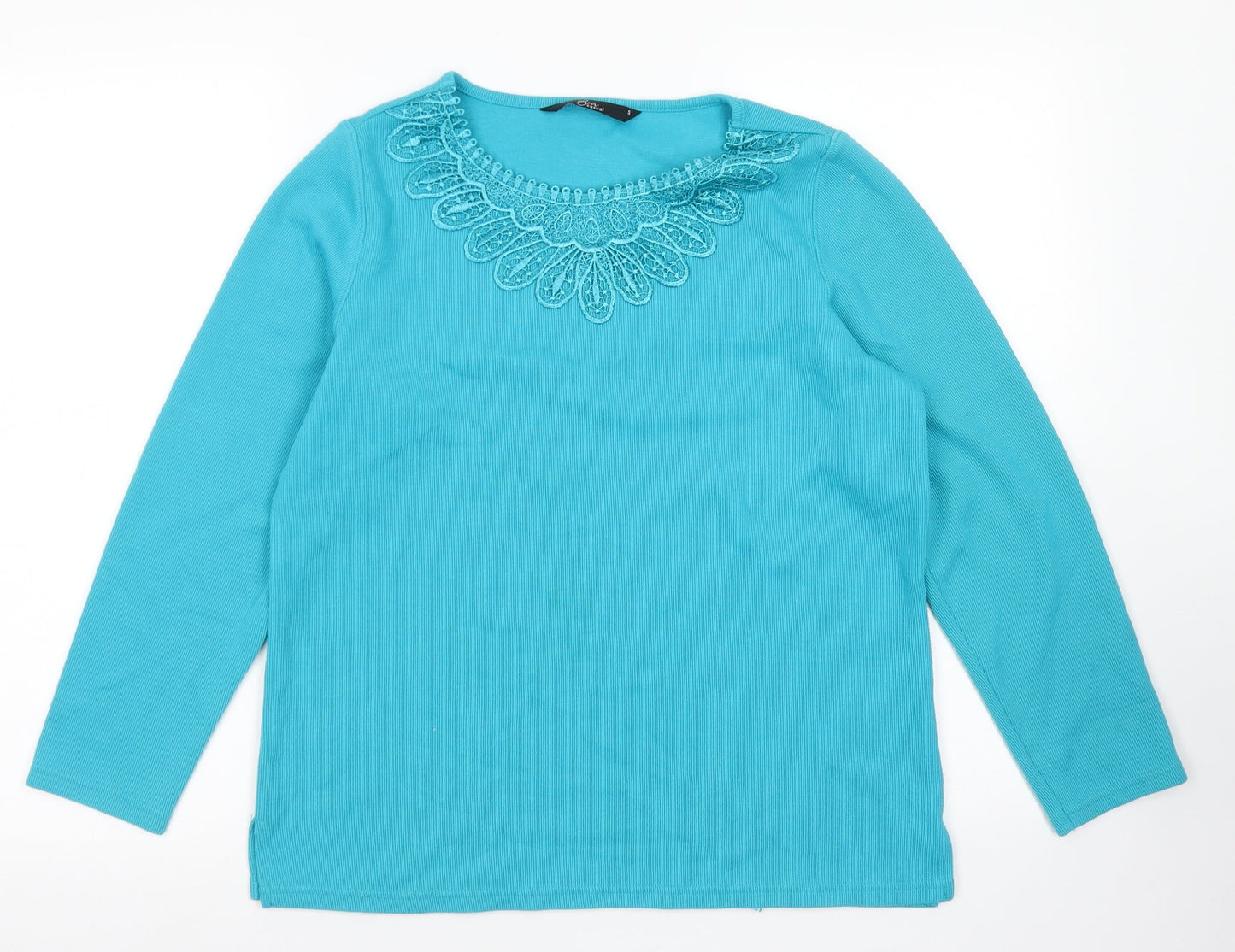 Womens UK Size S BM Blue Pullover Jumper