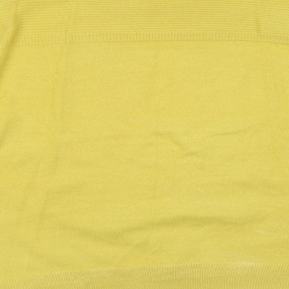 Womens UK Size 18 Classic Yellow Pullover Jumper