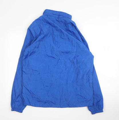 Mens UK Size M Juma Blue Rain Coat