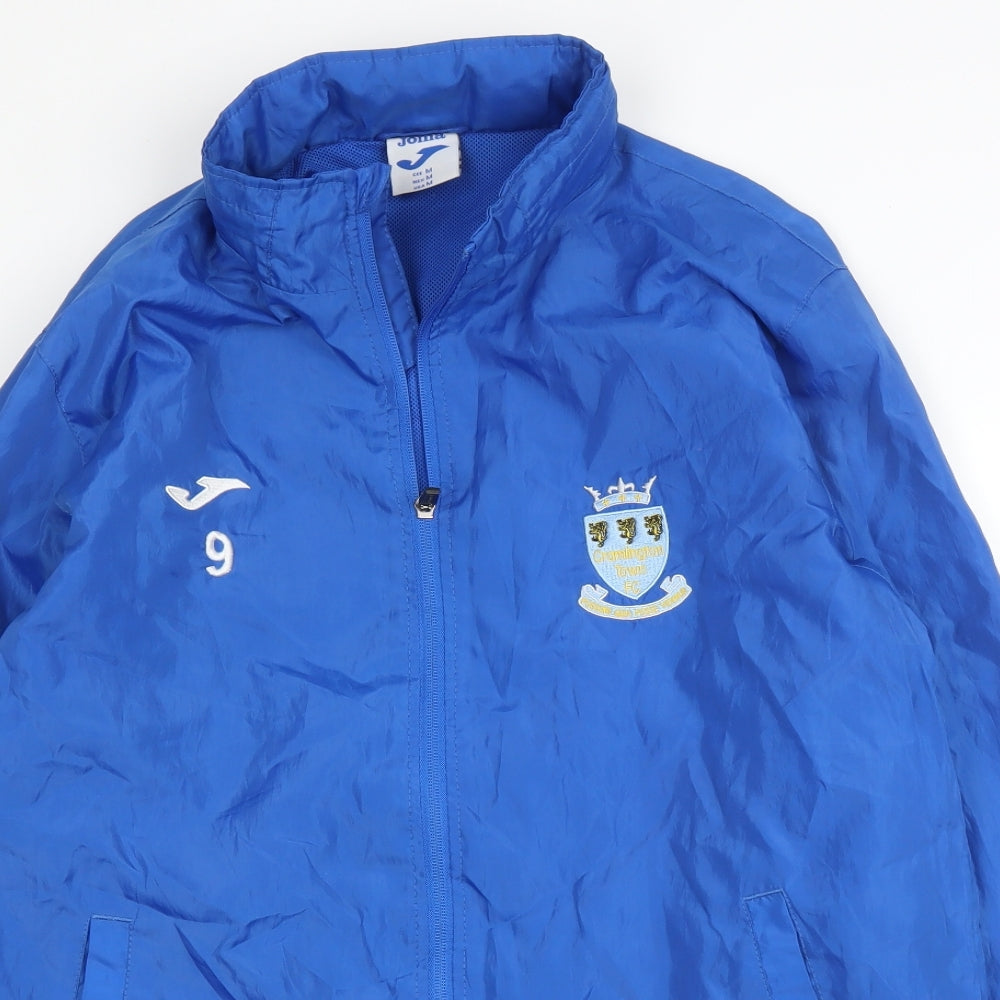 Mens UK Size M Juma Blue Rain Coat