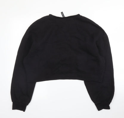 Womens UK Size XL H&M Black Pullover Jumper