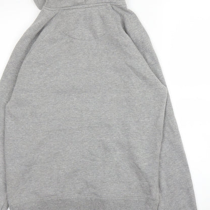 Bunty & Co Girls Grey  Cotton Pullover Hoodie Size L