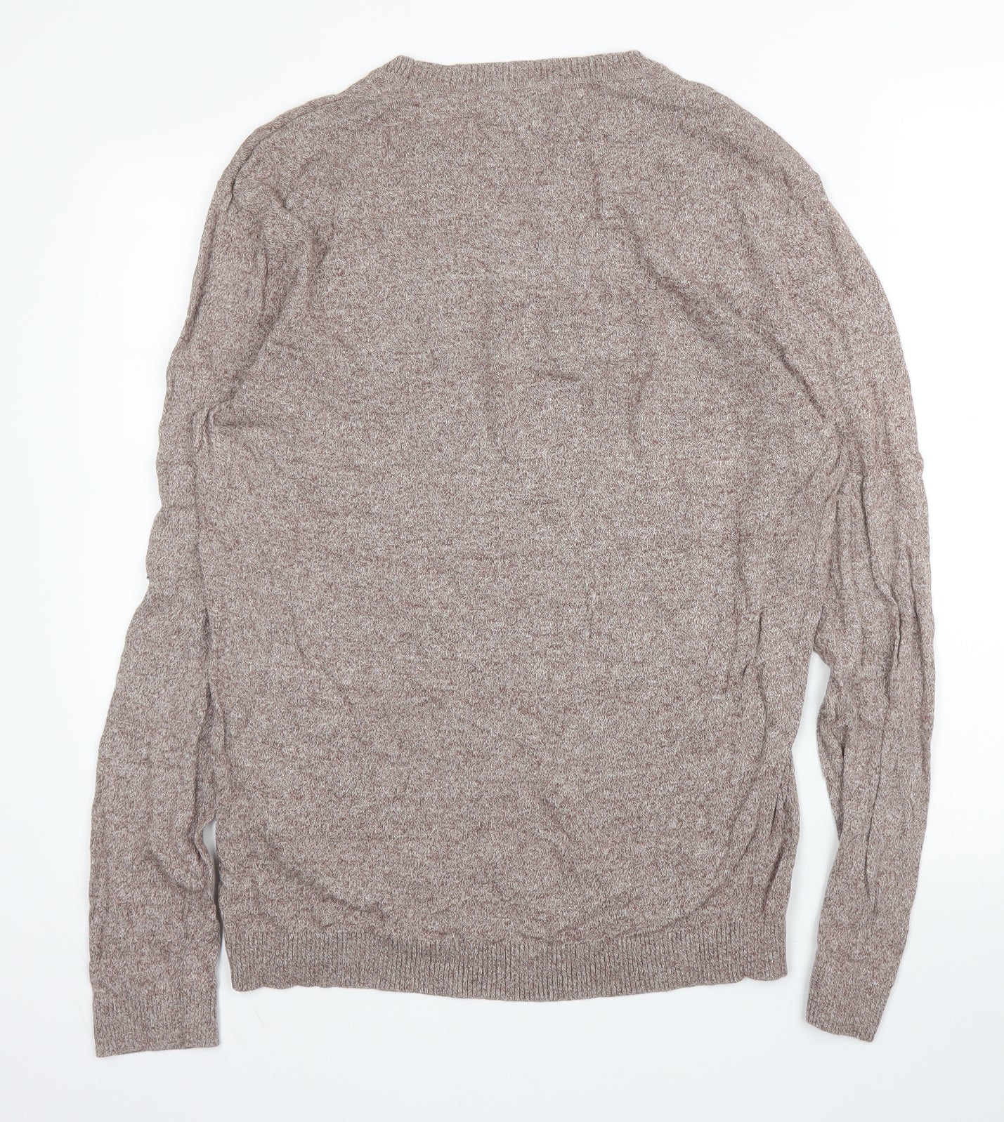 ASOS Mens Purple Round Neck  Cotton Pullover Jumper Size L