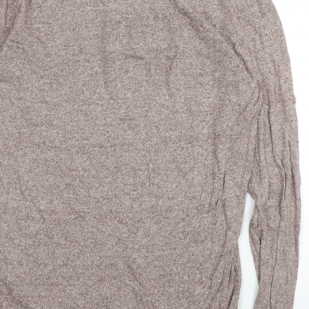 ASOS Mens Purple Round Neck  Cotton Pullover Jumper Size L