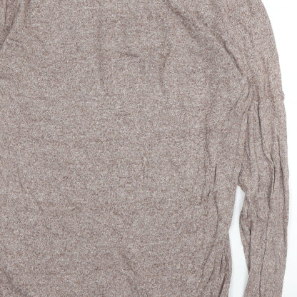 ASOS Mens Purple Round Neck  Cotton Pullover Jumper Size L