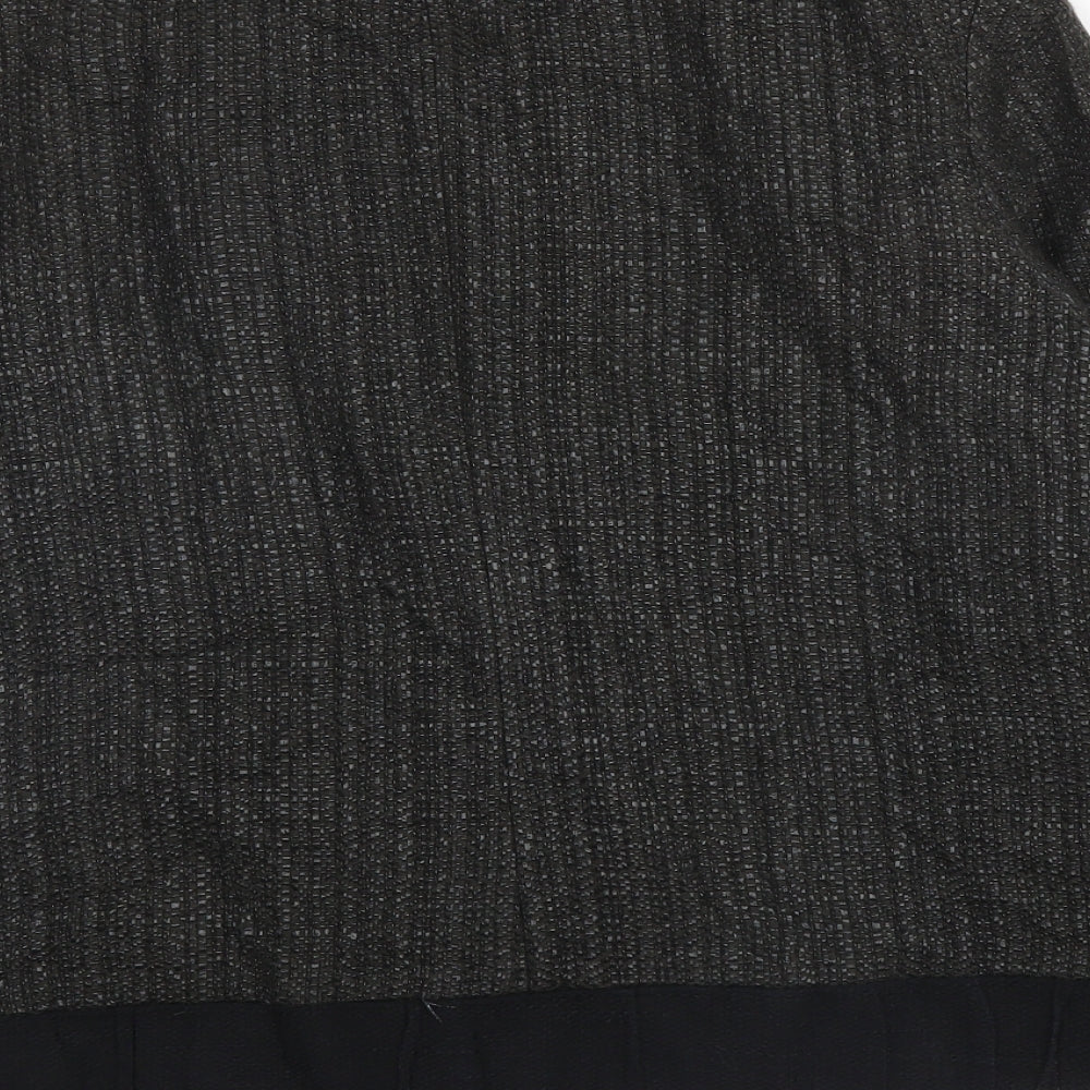 NEXT Womens Grey  Viscose Jacket Blazer Size 14