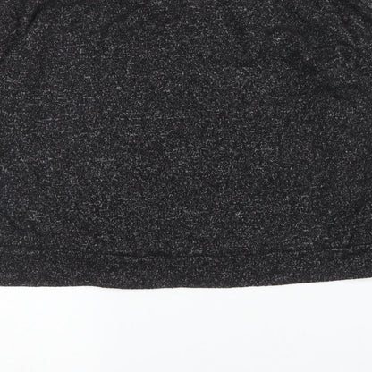 New Look Girls Grey Round Neck  Viscose Pullover Jumper Size 12 Years