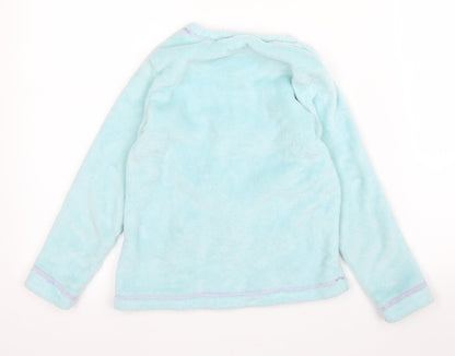 Studio Girls Blue Round Neck  Polyester Pullover Jumper Size 6 Years   - PJ top