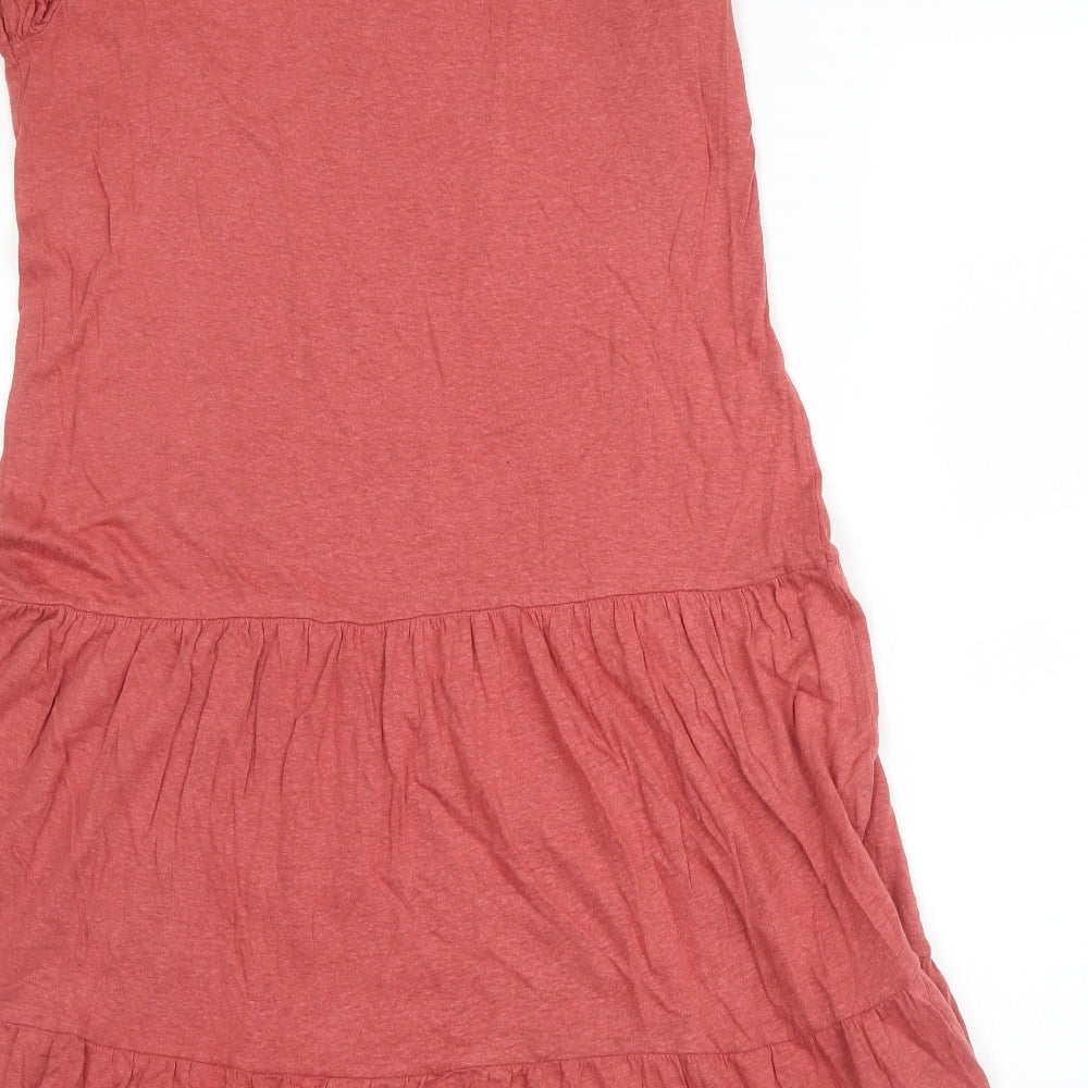 NEXT Womens Pink  Modal A-Line  Size 10  Round Neck