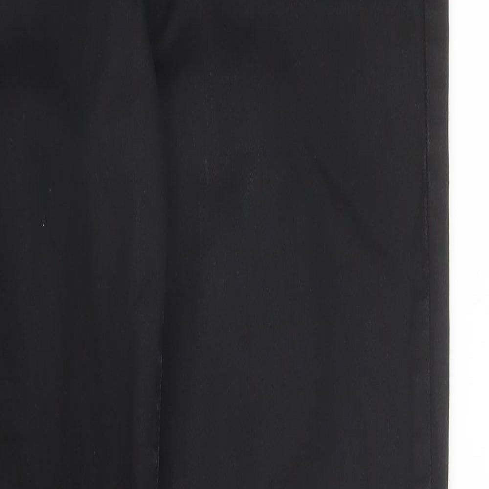 Topshop Womens Black  Cotton Skinny Jeans Size 28 in L29 in Regular Zip