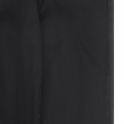 Topshop Womens Black  Cotton Skinny Jeans Size 28 in L29 in Regular Zip