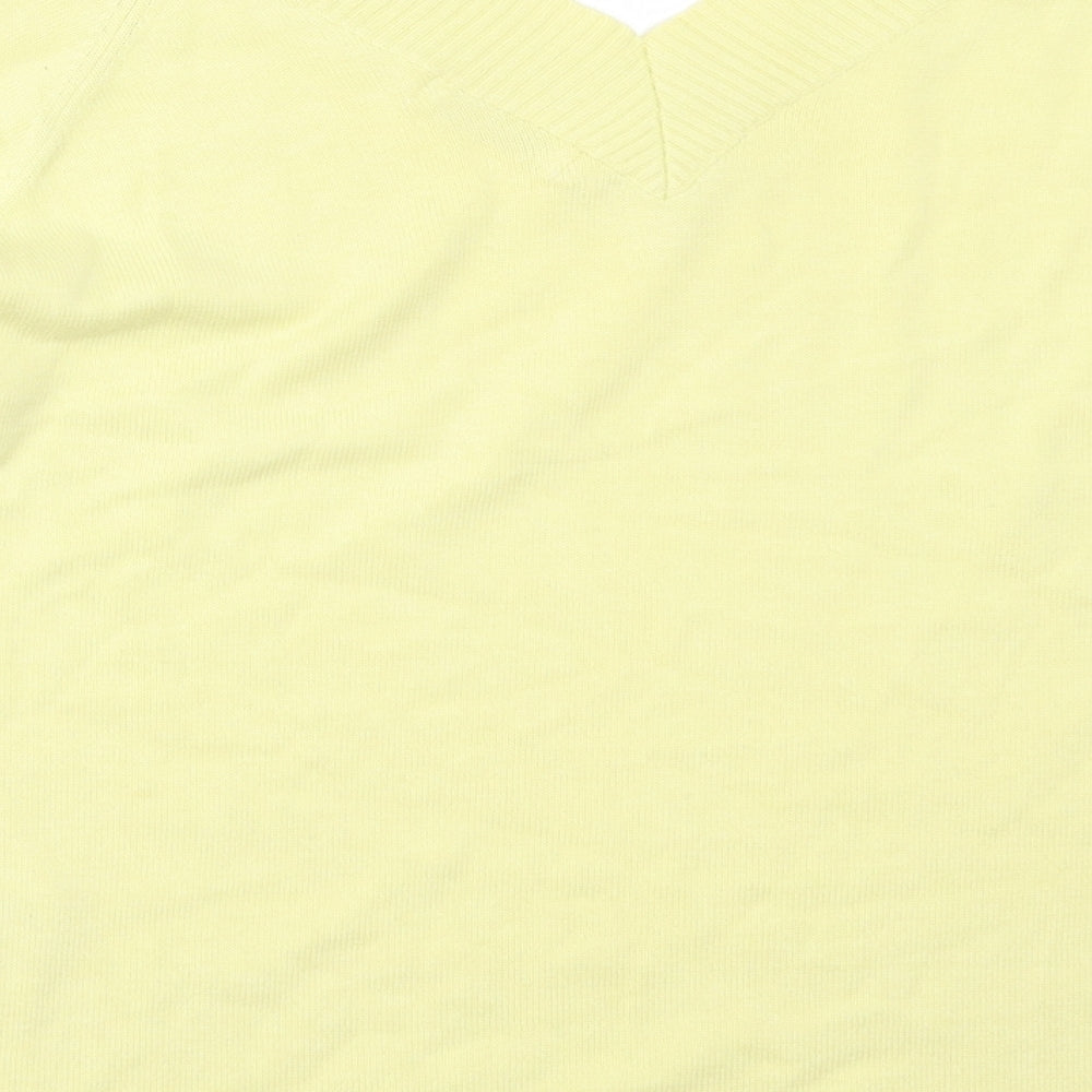 Womens UK Size L Signature Experience Yellow Pullover Jumper