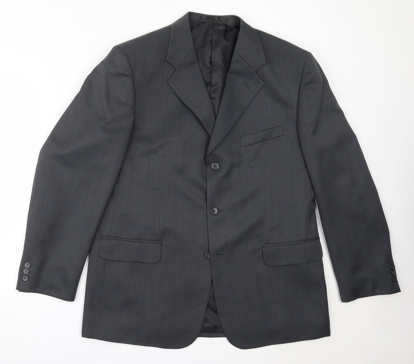 Mens UK Size 42 Zantos Regular Grey Suit Jacket