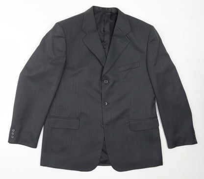 Mens UK Size 42 Zantos Regular Grey Suit Jacket