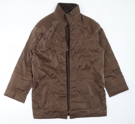 Womens UK Size M Bonmarché Brown Jacket
